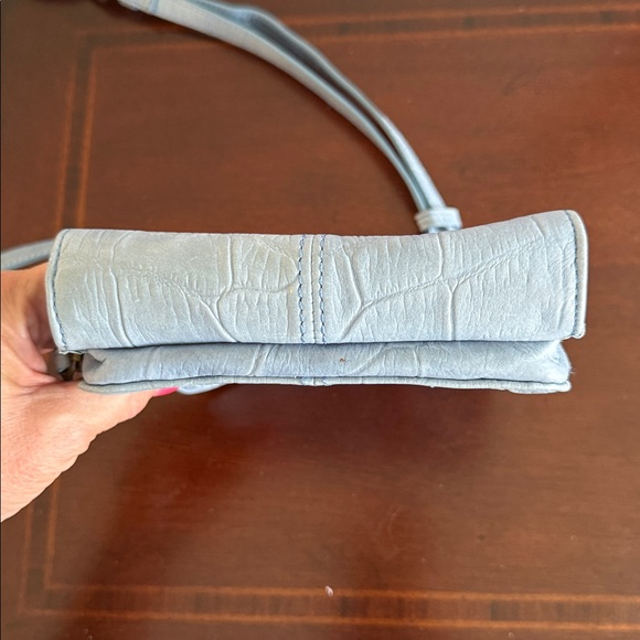 Blue Crossbody Bag by American Leather Co NWOT - Picture 7 of 13